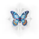 Butterfly effect tattoo design idea