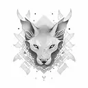 Mark and Nina name tattoo tattoo design idea