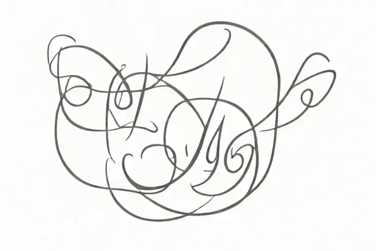 1964 year written across tattoo design idea