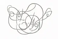 1964 year written across tattoo design idea