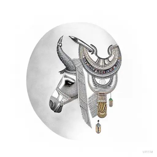 cleopatra tattoo design idea