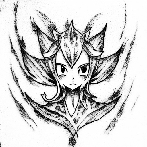 fairy tail tattoo design idea
