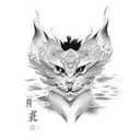 dazai osamu tattoo design idea