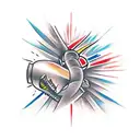 Create a tattoo design inspired by the speed and excitement of formula 1 racing tattoo design idea