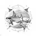 orca tattoo design idea