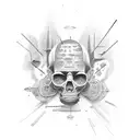 existentialism tattoo design idea