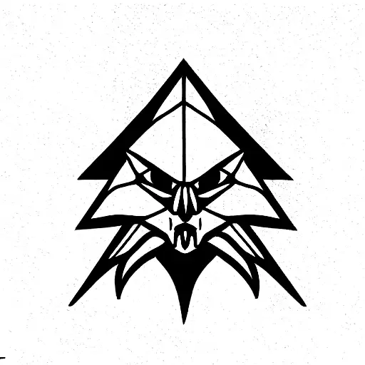 the Witcher tattoo design idea