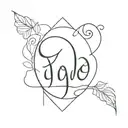 YOLO tattoo design idea