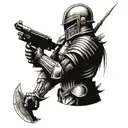 knight in armor fading into modern us soldier tattoo tattoo design idea