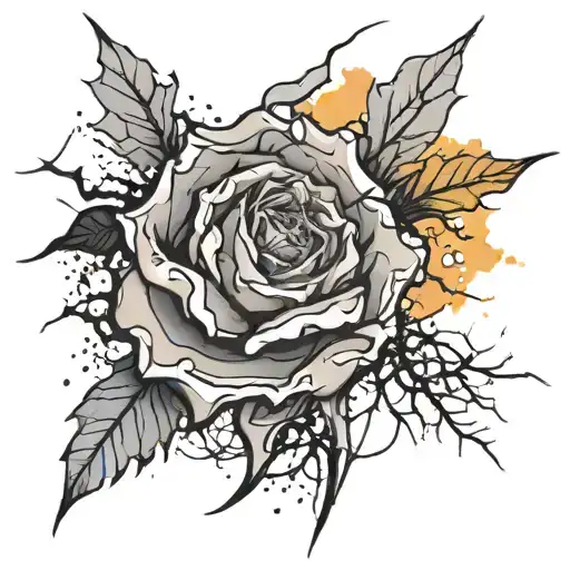 crack  tattoo design idea