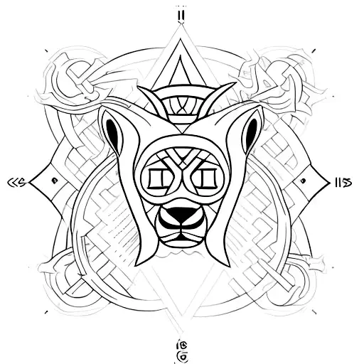cancer leo virgo libra symbol  tattoo design idea
