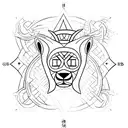cancer leo virgo libra symbol  tattoo design idea