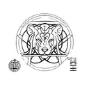 cancer leo virgo libra symbol  tattoo design idea