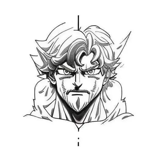 escanor tattoo design idea