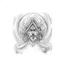 escanor tattoo design idea