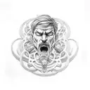 escanor tattoo design idea