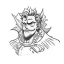 escanor tattoo design idea