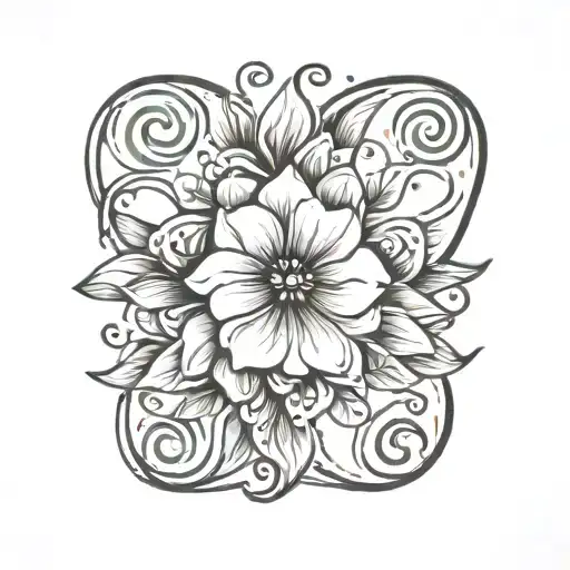 scar cover tattoo design idea