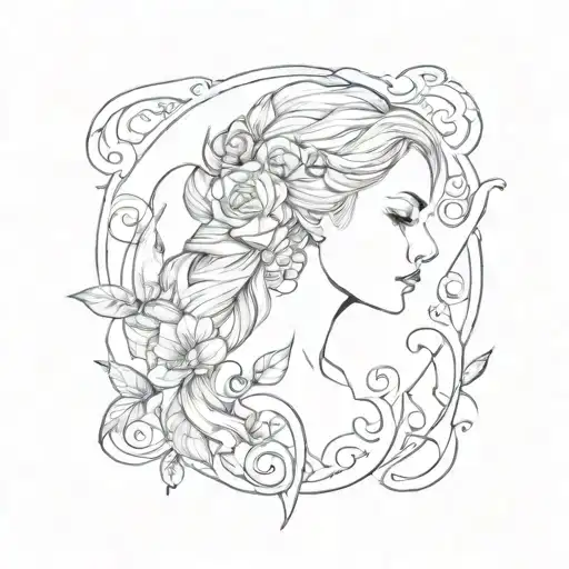 scar cover tattoo design idea