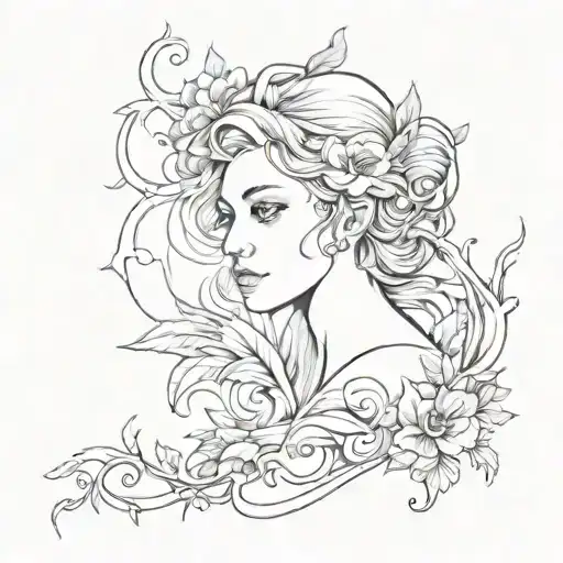 scar cover tattoo design idea