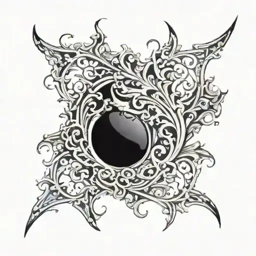 scar cover tattoo design idea