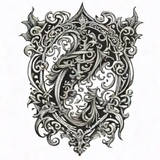 scar cover tattoo design idea