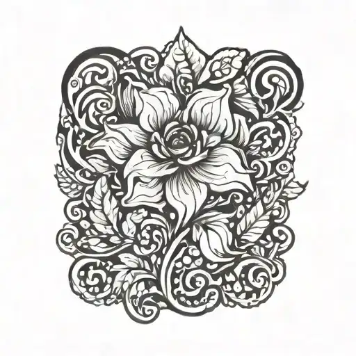 Black and Grey "Galaxy Cover Up On Left Shoulder..." Tattoo Idea