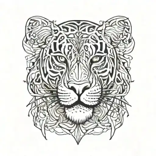 scar cover tattoo design idea