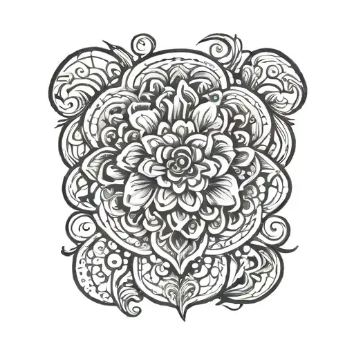 scar cover tattoo design idea