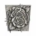 scar cover tattoo design idea