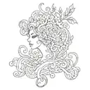 scar cover tattoo design idea