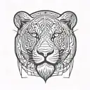 scar cover tattoo design idea