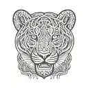 scar cover tattoo design idea