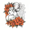A tatoo that hides my scar cover tattoo design idea