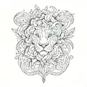 scar cover tattoo design idea