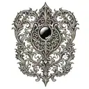 scar cover tattoo design idea