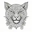 scar cover tattoo design idea