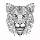 scar cover tattoo design idea