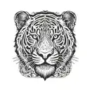 scar cover tattoo design idea