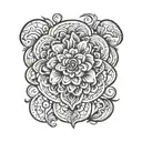 scar cover tattoo design idea