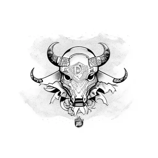 casco de futbol americano de los vaqueros de dallas tattoo design idea