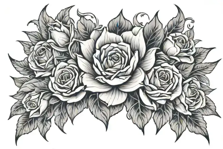 Surrender tattoo design idea