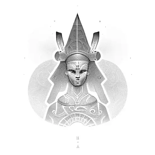 hieroglyphics tattoo design idea