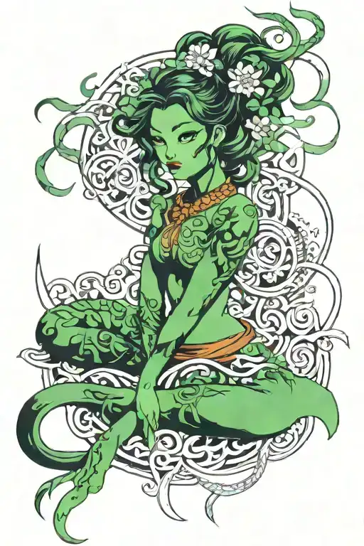 jade tattoo design idea