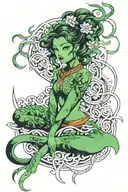 jade tattoo design idea