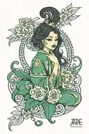 jade tattoo design idea