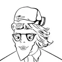 Backwards Ice skating Men tattoo design idea