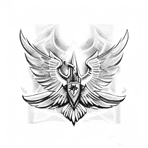 Mig-25 fighter jet tattoo design idea