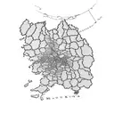 Map of Eastern Europe with landmarks as tattoos tattoo design idea