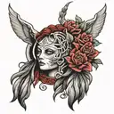 SOLITUDE tattoo design idea